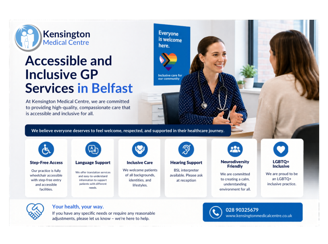 Accessible and Inclusive GP services in Belfast