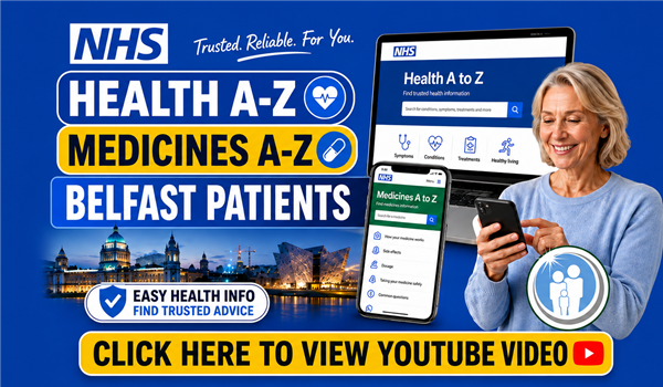 YouTube Video on the NHS A-Z Health and Medicines